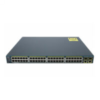 WS-C2960+48PST-L - CISCO CATALYST 2960 48-PORTS 10/100/1000BASE-T POE MANAGEABLE FAST ETHERNET SWITCH