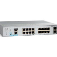 WS-C2960L-16TS-LL - CISCO CATALYST 16-PORTS WITH 2X SFP PORTS MANAGEABLE ETHERNET SWITCH