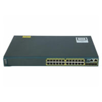 WS-C2960S-24TS-L - CISCO CATALYST 24-PORTS MANAGEABLE 24 X RJ-45 STACK PORT 5 X EXPANSION SLOTS 10/100/1000BASE-T STACKABLE ETHERNET SWITCH