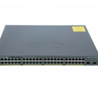 WS-C2960X-48FPD-L - CISCO CATALYST 48-PORTS 10/100/1000 + 2 X 10 GIGABIT SFP+ MANAGED RACK-MOUNTABLE STACKABLE SWITCH