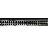 WS-C2960X-48FPS-L - CISCO CATALYST 2960-X SERIES 48-PORTS 10/100/1000BASE-T POE MANAGEABLE RACK-MOUNTABLE SWITCH