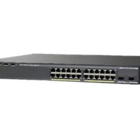 WS-C2960XR-24TS-I - CISCO CATALYST 24 -PORT 10/100/1000 ETHERNET 4 X SFP UPLINK PORT IP STACKABLE SWITCH